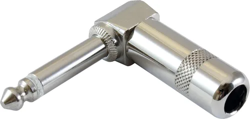 Vista 2 de GLS Audio Enchufes de ángulo recto de 1/4 de pulgada TS Mono, estilo resistente para cables de altavoz, cables de conexión, serpientes, enchufe