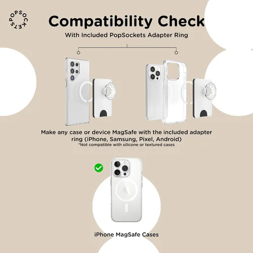 Vista 6 de PopSockets Cartera adhesiva para teléfono y tarjetero con agarre, gato - Tom y Jerry Chase