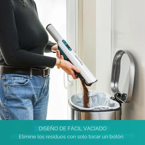 Vista 5 de Kenmore HV3005 Aspiradora de mano inalámbrica sin escobillas de 11.1 V, ligera, versátil y portátil, potente succión con control de potencia de 2