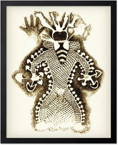 Vista 66 de Poster Master Póster astrológico clásico, impresión de ciencia vintage, regalo para artistas, amigos, el antiguo zodiaco de Egipto, rueda