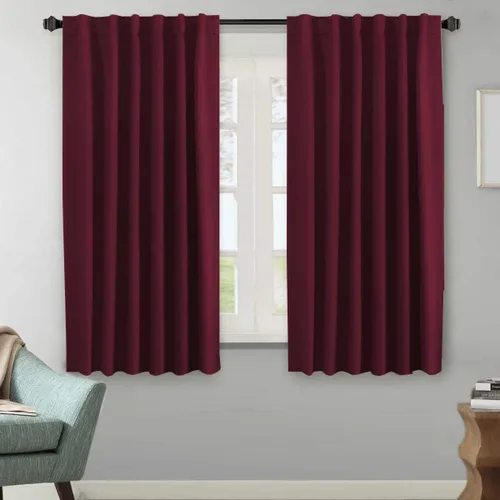 Vista 81 de H.VERSAILTEX Cortinas Opacas con Aislamiento Térmico, Paneles de Tratamiento de Ventanas que Oscurecen la Habitación, Cortinas Opacas para Sala