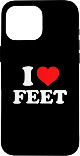 Vista 18 de Funda para iPhone 13 I Love Feet