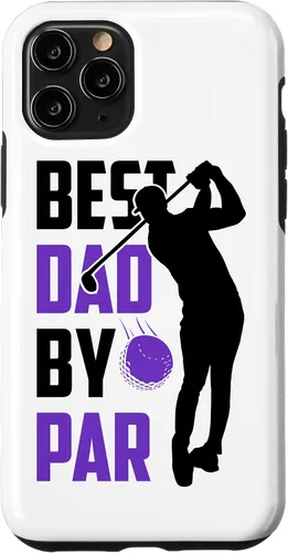 Vista 10 de iPhone 14 Best Dad By Par Golfing Father's Day Father Daddy Case
