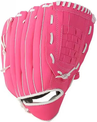 Vista 7 de WEILFYONK Guantes de béisbol de 9.5-12.5 pulgadas, guantes de sóftbol para entrenamiento y principiantes, sóftbol para jóvenes y principiantes