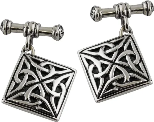 Vista 12 de FashionJunkie4Life Gemelos para hombre, plata de ley 925, 1 par