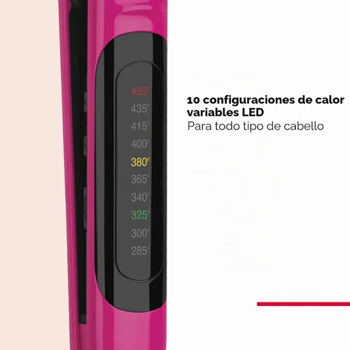 Vista 3 de Revlon Smooth Brilliance Plancha de cabello de cerámica Desliza suavemente y estilo ultra elegante, (1 pulgada)