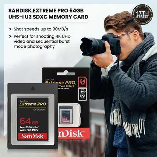 Vista 6 de Westcott FJ200 - Luz estroboscópica de bolsillo de cabeza redonda con tarjeta de memoria de 64 GB para video 4K y Westcott ProGrip2 soporte