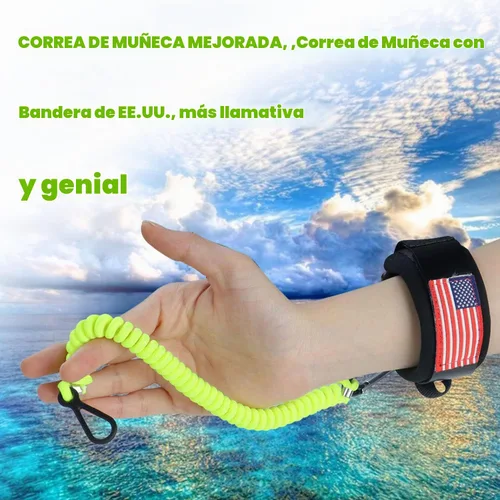 Vista 4 de 8M0092850 - Cordón para interruptor de muerte de barco, correa de muñeca para barco fuera de borda Mercruiser Marine, 54 pulgadas de largo/15920T54