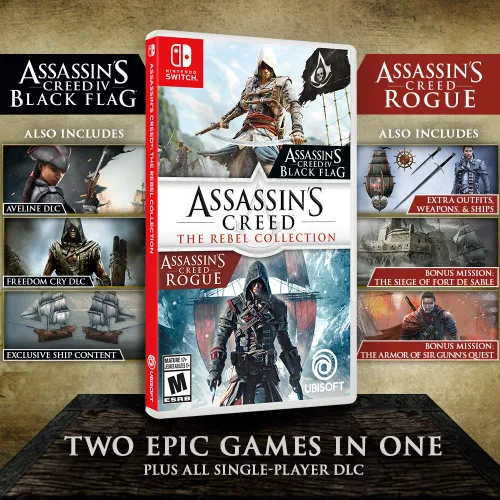 Vista 3 de Assassin's Creed The Rebel Collection - Nintendo Switch