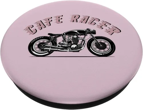 Vista 2 de Cafe Racer Biker Men Women Adult Teens Boys Girls Kids Youth PopSockets Swappable PopGrip
