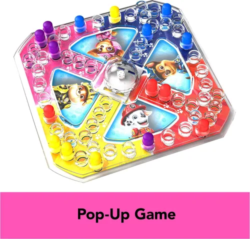 Vista 4 de PAW Patrol: The Movie, Paquete de 4 Juegos de Adventure City Memory Match, Pop-Up, Dominó de Madera y Juegos Lookout, Juguetes de PAW Patrol