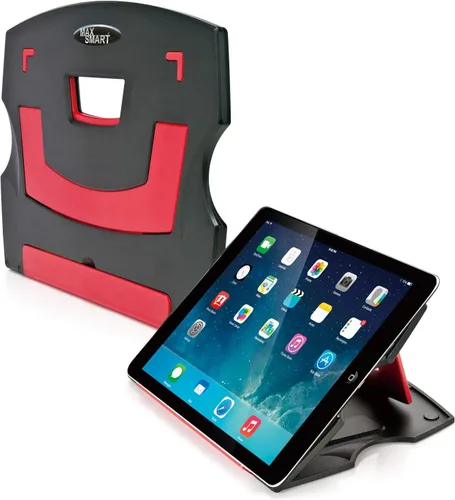 Vista 2 de MAX SMART Soporte para tableta de dibujo, plegable, portátil, ajustable compatible con iPad Pro, Wacom y más