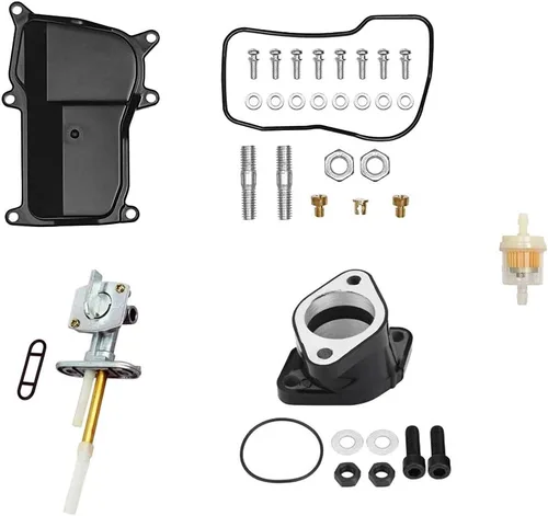 Vista 9 de Ruijie Carburador YFM350 para Yamaha 1987-1998 Big Bear 350 1987-2004 Warrior 350 1996-1998 Kodiak 400 1987-1990 1992-1995 Moto-4 350 Yfm 350 0