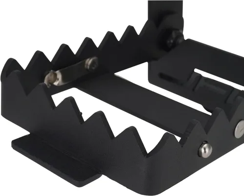 Vista 5 de JFG RACING Reposapiés para pasajero trasero ATV plegable antideslizante pedal para pasajero trasero universal para Polaris Sportsman Scrambler