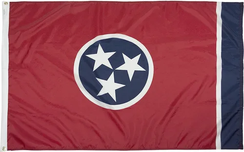 Vista 41 de FlagSource Bandera del estado de Alabama, material de nailon 200D con certificación FMAA, resistente, fabricada en Estados Unidos, resistente a