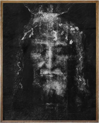 Vista 8 de Imágenes de Jesús para pared, póster impreso de la Sábana Santa de Turín, decoración de pared de fotos de Jesucristo, regalos religiosos cristianos