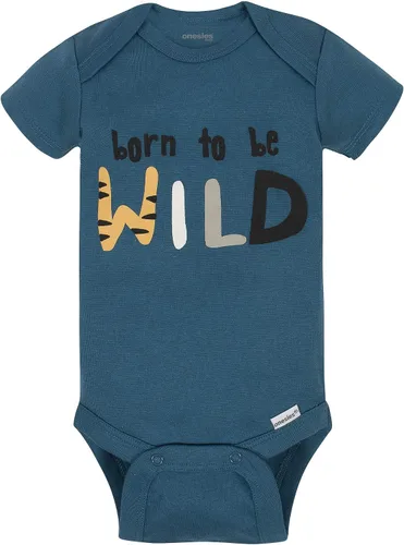 Vista 3 de Onesies Brand baby-boys 8-pack Short Sleeve Mix & Match Bodysuits