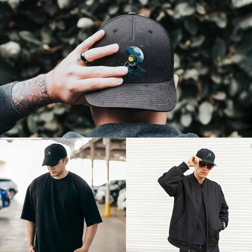 Vista 6 de Gorra de béisbol unisex para papá, gorra de atletismo para adultos, ajustable