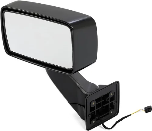 Vista 13 de KUAFU Par de espejos eléctricos compatible con Hummer H3 2006-2010 2009-2010 Hummer H3T Reemplazo izquierdo y derecho para montaje de espejo Negro