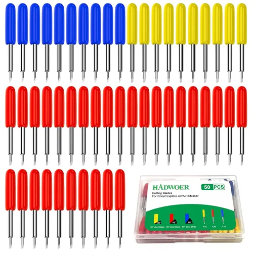 Vista 9 de Hadwoer Cuchillas de corte compatibles con Explore Air/Air 2/Explore Air 3/Explore 4, 10 cuchillas de punta fina de primera calidad compatibles