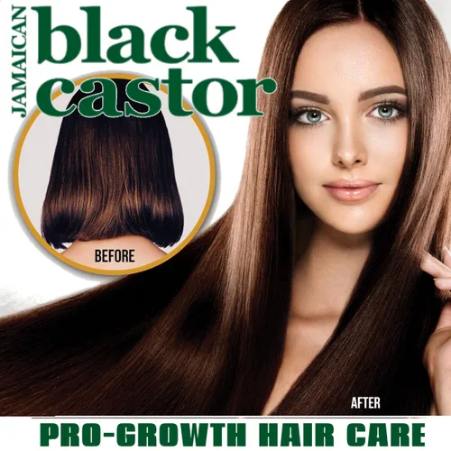 Vista 5 de Hair Chemist Acondicionador de ricino negro jamaicano de crecimiento superior, 33.8 onzas, acondicionador de ricino negro jamaicano hecho