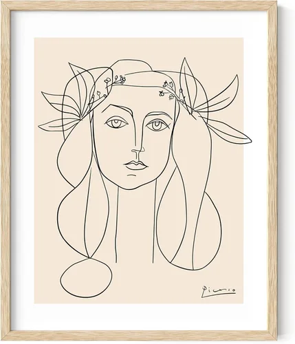 Vista 30 de HAUS AND HUES Matisse - Lámina de arte moderno minimalista - Arte de pared estético de Henri Matisse, póster abstracto para cuarto de dormitorio