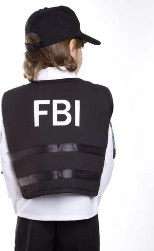 Vista 2 de Agente del FBI disfraz infantil precio asequible