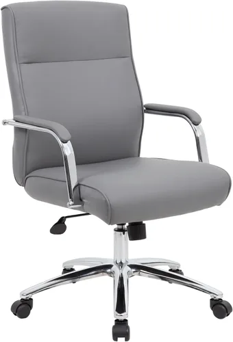 Vista 10 de Boss Office Products (BOSXK Silla Ejecutiva Moderna de Conferencia, Negro, B696C-BK)