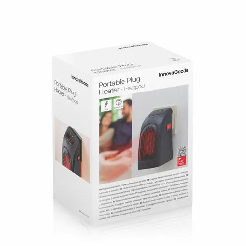 Vista 11 de Mini Calefactor de Enchufe Portátil Heatpod InnovaGoods 400 W