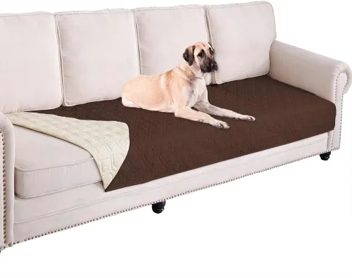 Vista 131 de Ameritex Manta Impermeable Reversible Cubierta para Cama de Perro Manta para Mascotas para Muebles Cama Sofá Sillón