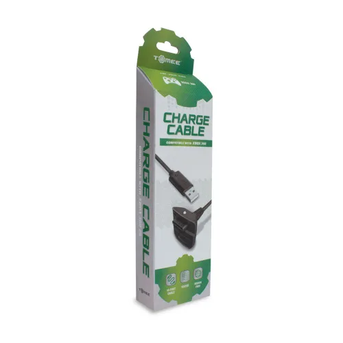 Vista 2 de Xbox 360 Hyperkin Controller Charge Cable - Black
