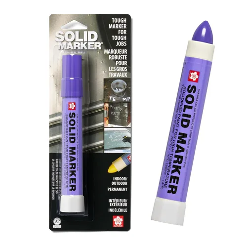 Vista 12 de Marcador de pintura solidificada Solid Marker de Sakura, de 14 a 392 grados Fahrenheit, Negro, 1