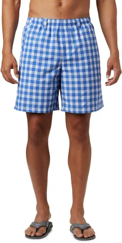 Vista 35 de Columbia Super Backcast - Pantalón corto de agua para hombre Impresión de tinte negro