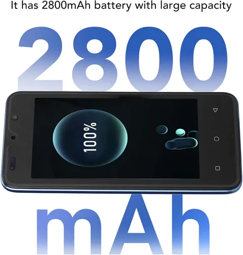 Vista 6 de Cuifati Teléfono inteligente desbloqueado, pantalla HD de teléfonos celulares de 4.66 pulgadas, teléfono inteligente Android desbloqueado