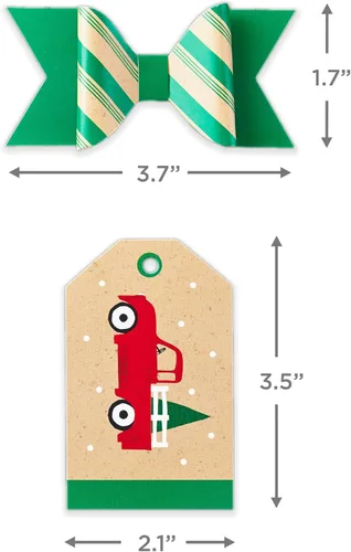 Vista 2 de Hallmark - Bolsa de regalo con papel de seda para fiestas (tamaño pequeño)