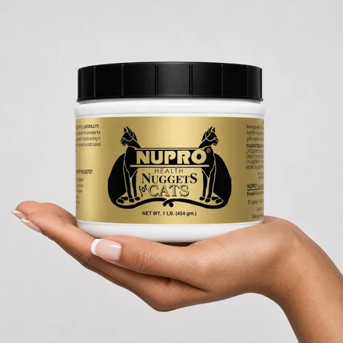 Vista 6 de Nupro Pepitas saludables para gatos, 1 libra