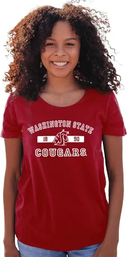 Vista 7 de Blue 84 NCAA - Camiseta con licencia oficial de la NCAA para mujer, color del equipo atlético