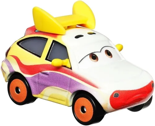 Vista 3 de Disney Cars On The Road Circus Velocitas Clown - Marcador de coche