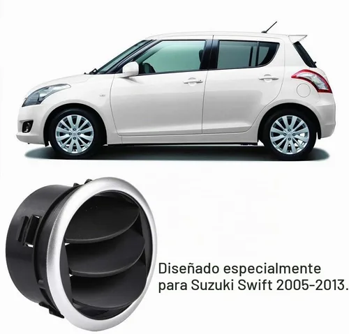 Vista 3 de Deflector de ventilación de aire acondicionado de automóvil para Suzuki SX4 Swift 2005-2013 - Control de flujo de aire mejorado, ajuste directo OEM