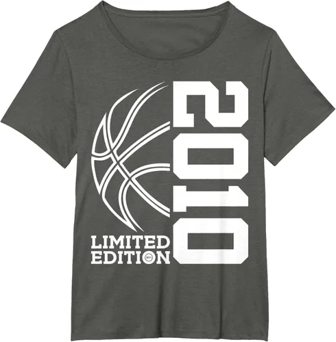 Vista 93 de Camiseta de baloncesto de 13 cumpleaños edición limitada 2010, Negro