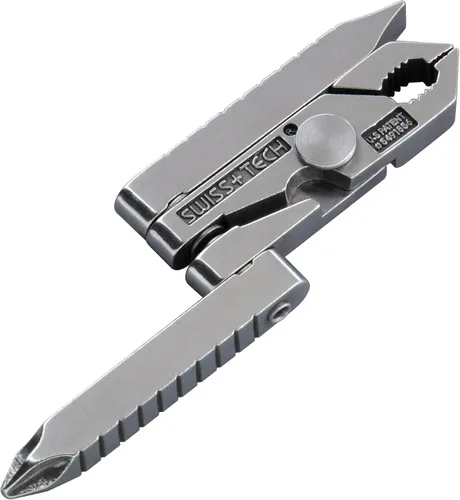 Vista 2 de Swiss Tech Products ST50022 Micro-Tech, llavero herramienta multifunción 6 en 1, 1, Un solo