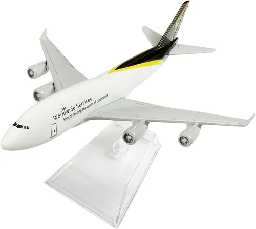 Vista 5 de Modelo de avión a escala 1:400 Aviones fundidos a troquel para regalo y colección (B747)