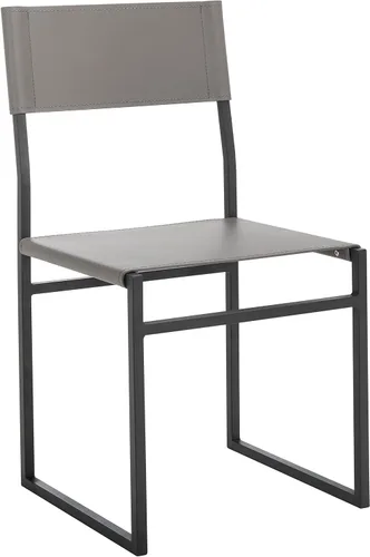 Vista 13 de SAFAVIEH Home Collection Layne Silla de comedor negra para sala de estar (totalmente montada)