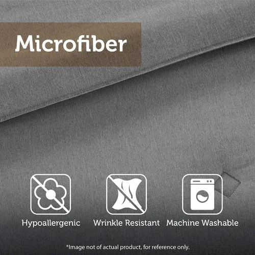 Vista 8 de Sleep Philosophy Smart Cool - Juego de sábanas refrescantes de 3 piezas de microfibra transpirable que absorbe la humedad, tamaño individual
