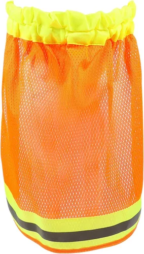 Vista 3 de Parasol reflectante para el cuello con visera de malla transpirable, protección solar ligera para trabajadores de la construcción, accesorio