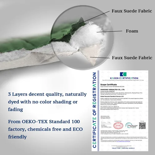 Vista 96 de H.VERSAILTEX Funda de sofá resistente al agua para sofá de 3 cojines, reversible, protector de muebles acolchado con correa elástica, funda de sofá