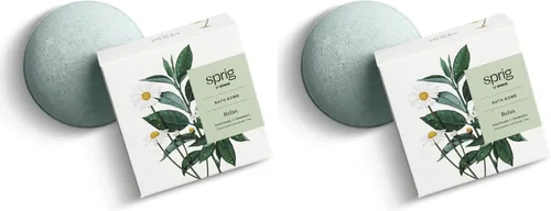 Vista 14 de Sprig by Kohler Bomba de baño de eucalipto + menta, botánicos naturales e ingredientes de primera calidad para el cuidado de la piel