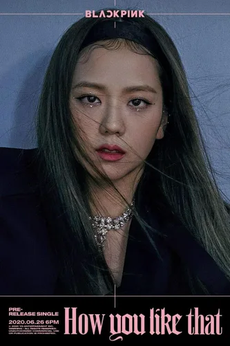 Vista 6 de BlackPink How You Like That 1p Póster plegado en paquete+132p PhotoBook+1p Post+1p Polaroid+Seguimiento Kpop sellado