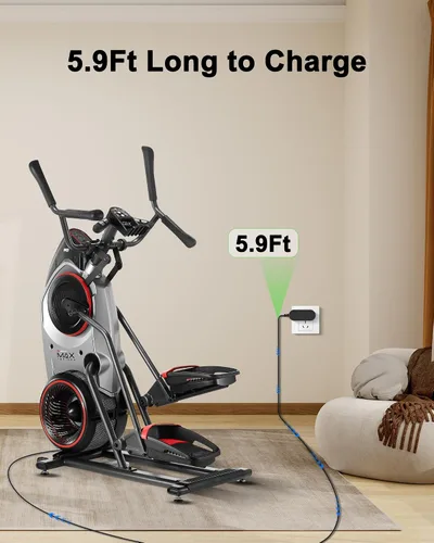 Vista 4 de WUKUR Cable de alimentación de 9V 2A compatible con Bowflex Max Trainer M5 M3 M7 M8 HVT Cinta de correr para ejercicio