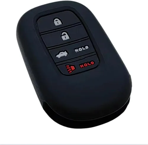 Vista 3 de REPROTECTING Funda de goma de silicona para llavero compatible con Honda Accord Civic CR-V Sport SI EX EX-L Touring 2022-2026